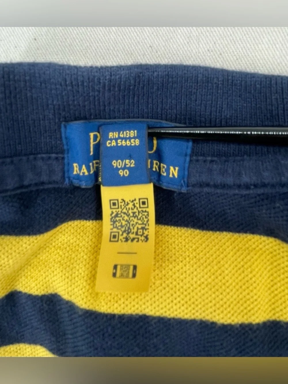 Vintage Polo Ralph Lauren Stripped Short Sleeve Polo